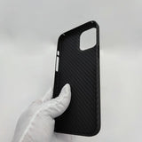 Tasshz Apple Iphone 13 14 15 16 pro max case Carbon Fiber Phone Case Thin  Lens Protection Hard Cover