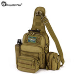 Tasshz Sport Camping Man Bags Tactical Backpack Outdoor Crossbody Bags Hiking Sling Chest Pack Fishing Bag