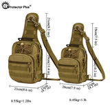 Tasshz Sport Camping Man Bags Tactical Backpack Outdoor Crossbody Bags Hiking Sling Chest Pack Fishing Bag