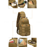 Tasshz Chest Cycling Nylon Sling Crossbody Molle Bag Shoulder Plus Men Tactical Outdoor Hiking Bag