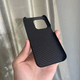 Tasshz carbon fiber case for iPhone 16 15 14 13 Pro max carbon fiber lens protection