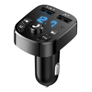 Tasshz Car Bluetooth FM Transmitter Car Mp3 Player 5V Output USB Fast Charge Electronic 12-24V