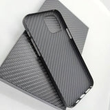 Tasshz Apple Iphone 13 14 15 16 pro max case Carbon Fiber Phone Case Thin  Lens Protection Hard Cover