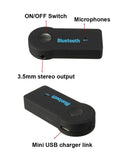 Tasshz 2 in 1 Wireless Bluetooth 5.0 Receiver Adapter 3.5mm For Car Music Audio Aux A2dp Headphone Reciever Handsfree