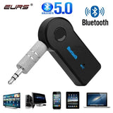 Tasshz 2 in 1 Wireless Bluetooth 5.0 Receiver Adapter 3.5mm For Car Music Audio Aux A2dp Headphone Reciever Handsfree