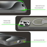 Tasshz Magsafe Magnetic Stand Invisible Support Phone Case for iPhone 11 12  Pro Max Plus Hard Anti-fall Matte Back Cover