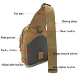 Tasshz Wander- und Trekkingrucksack, Sport, Klettern, taktische Schultertaschen, Camp, Jagd, Tagesrucksack, Outdoor-Angeln, Brust-Schultertasche