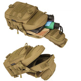 Tasshz Chest Cycling Nylon Sling Crossbody Molle Bag Shoulder Plus Men Tactical Outdoor Hiking Bag