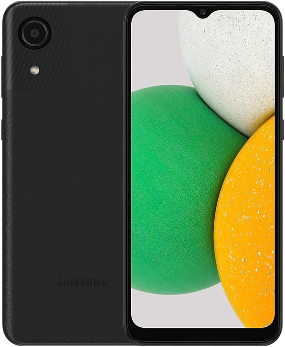 Samsung Galaxy A03 Core 32/2GB (SM-A032/DS) - GSM Unlocked Smartphone - International Model - Black