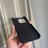 Tasshz carbon fiber case for iPhone 16 15 14 13 Pro max carbon fiber lens protection