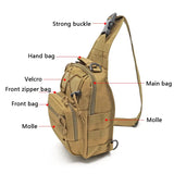 Tasshz Hiking Trekking Backpack Sports Climbing Tactical Shoulder Bags Camp Hunting Daypack Outdoor Fishing Chest Sling Bag