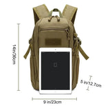 Tasshz Klassischer Militärrucksack Herren Outdoor Taktischer Sport Reiserucksack Männer Wasserdichter Sport Reiserucksack Jagdtasche Camping