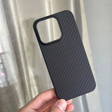 Tasshz carbon fiber case for iPhone 16 15 14 13 Pro max carbon fiber lens protection