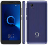 Alcatel 1 (16 GB) 5,0 Zoll, herausnehmbarer Akku, FM-Radio, Dual-SIM, GSM, entsperrt, 4G LTE 5033E (schwarz)