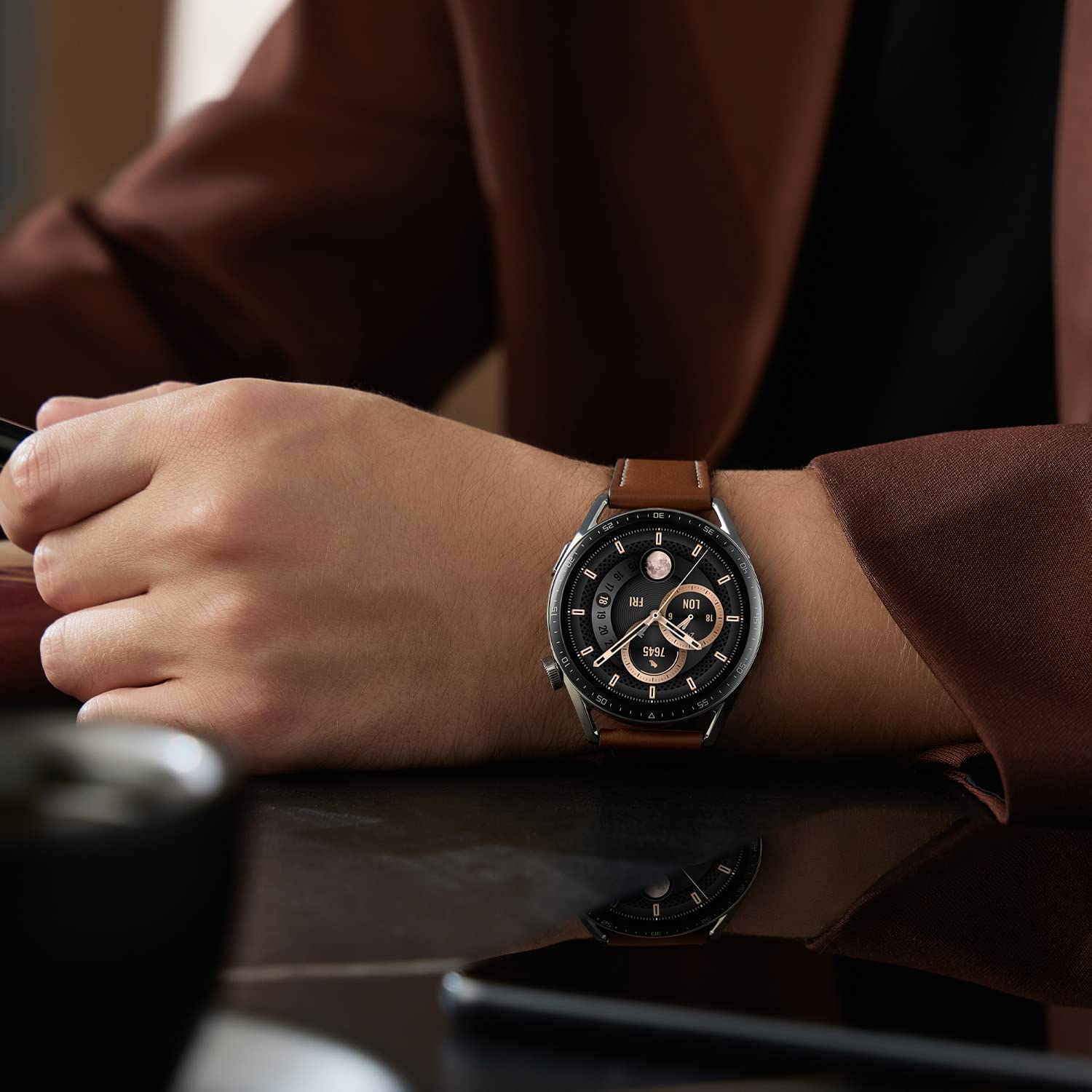 Huawei Watch GT3 46 mm Smartwatch Silver