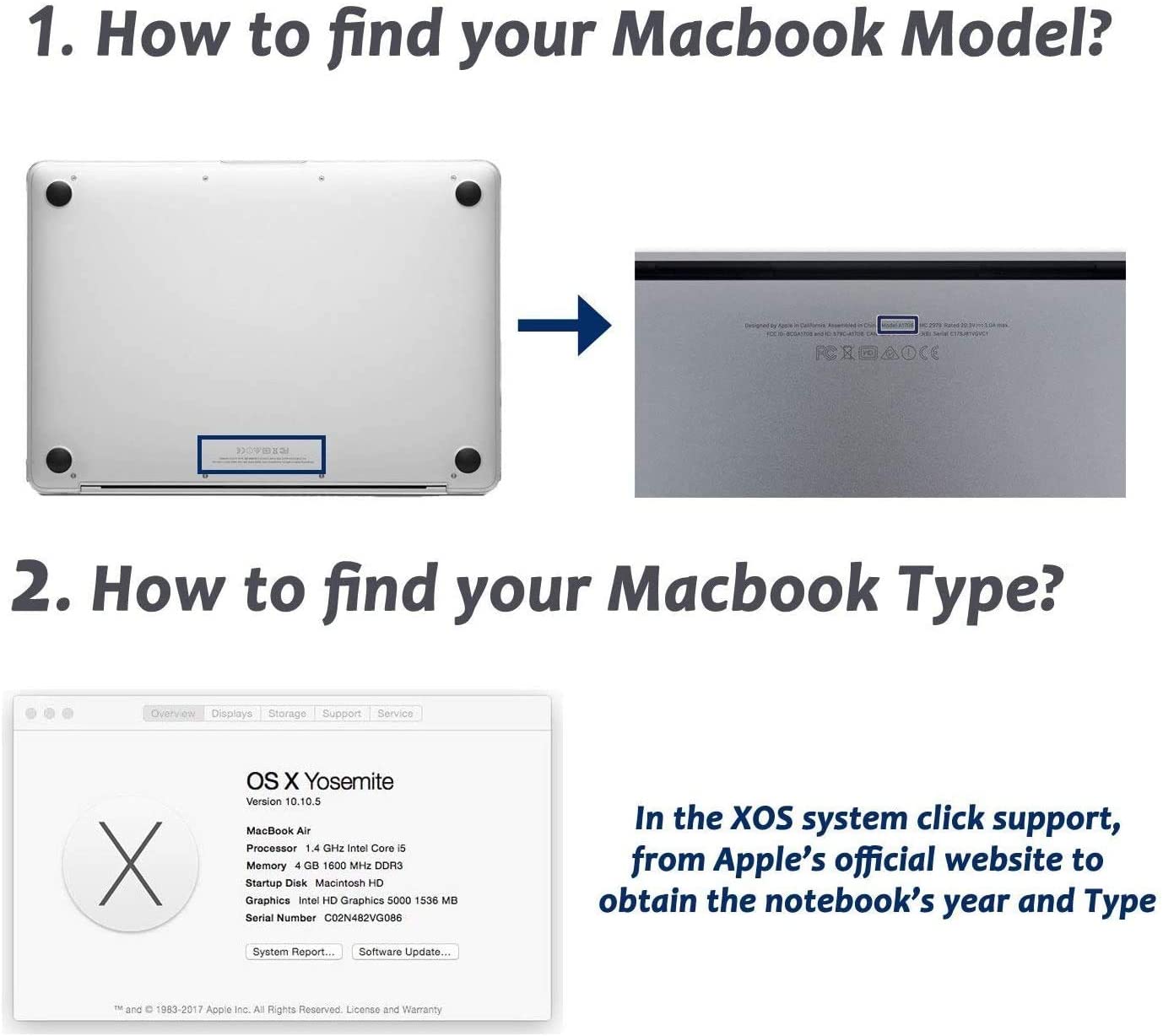 Compatible avec Le Chargeur Macbook Air 45W, T-Tip Adaptateur  d'alimentation Compatible with Mac Book Air 11 13-Mid 2012/2013/2014/2015/ 2017/2018 pour Modèles A1436 A1466 A1465 A1435 : : Informatique