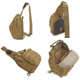 TASSHZ Wander- und Trekkingrucksack, Sport, Klettern, Schultertaschen, taktischer Camping- und Jagdrucksack, Tagesrucksack, Angeln, Outdoor, Militär-Umhängetasche